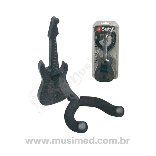 Suporte para Violão Guitarra Baixo de Parede Saty Spg20 Espelho