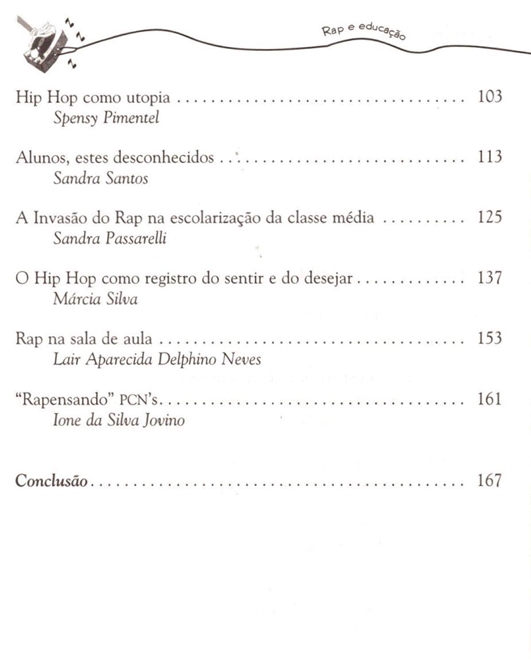 Rap E Educa O Rap Educa O De Elaine Nunes De Andrade Rap E