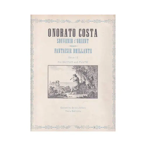 Souvenir D`Orient Ou Fantaisie Brillante - Op.12
