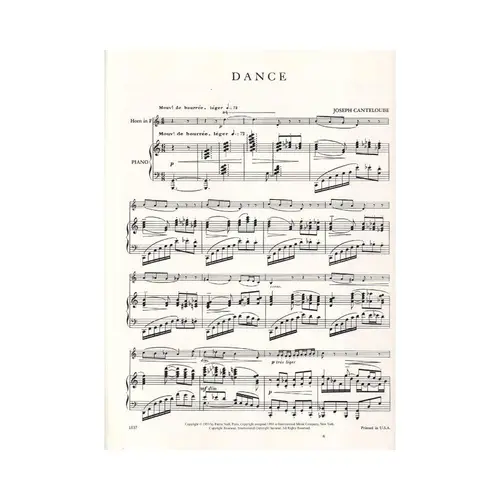 Recital Pieces For Horm And Piano