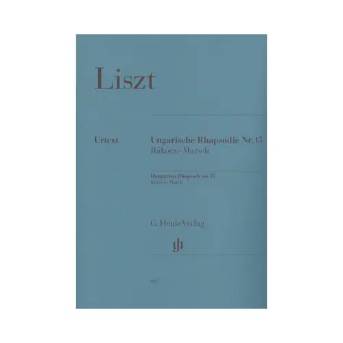 Ungarische Rhapsodie N.15 (Rákóczi-Marsch) - Urtext