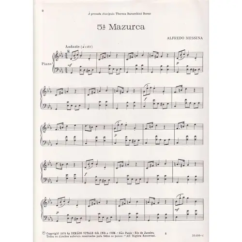 5.a Mazurca para piano