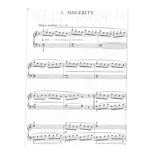 25 Progressive Pieces - Opus 100 - For The Piano - An Alfred Masterwork Edition