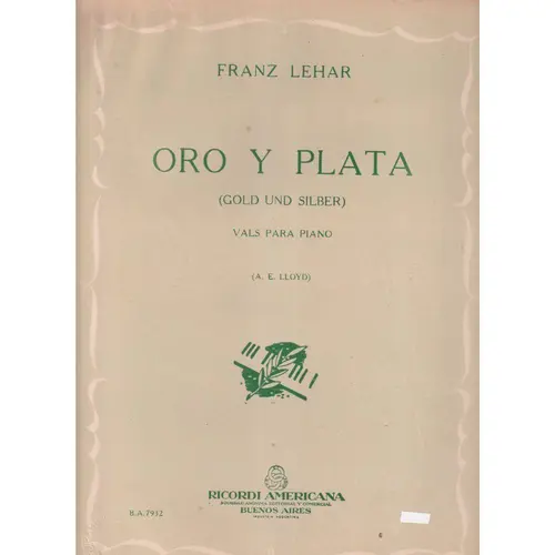 Oro Y Plata (Gold Und Silber)  (Edição Antiga)