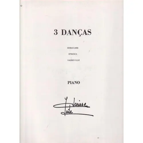 3 Danças para piano