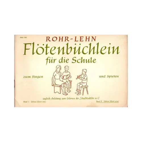 Flotenbuchlein Fur Die Schule - Vol.2