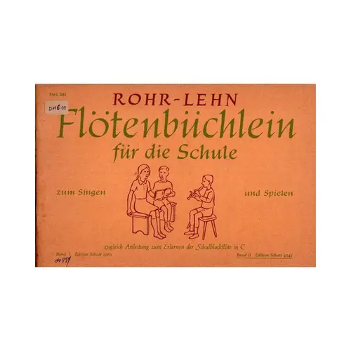 Flotenbuchlein Fur Die Schule - Vol.2