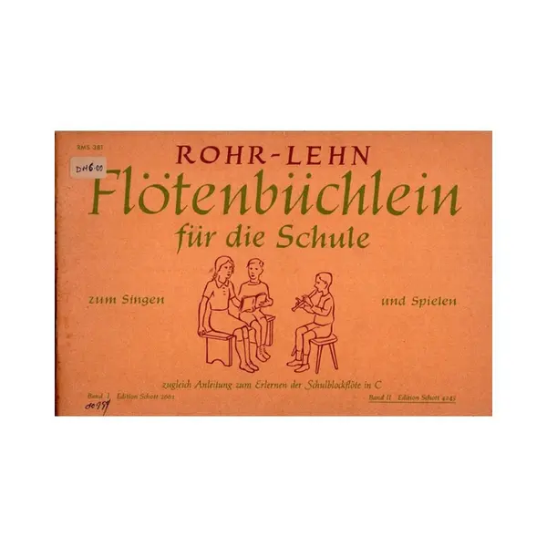 Flotenbuchlein Fur Die Schule - Vol.2