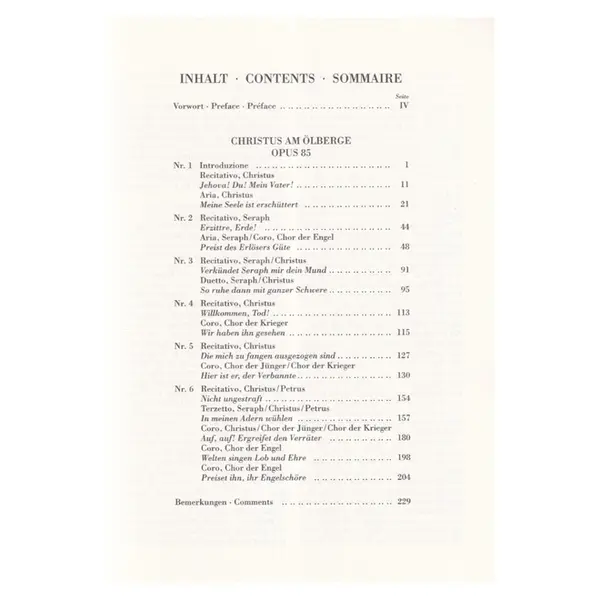 Christus am Olberge Op.85 - Studien Edition