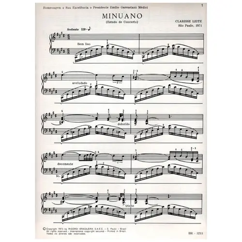 Minuano - Estudo De Concerto
