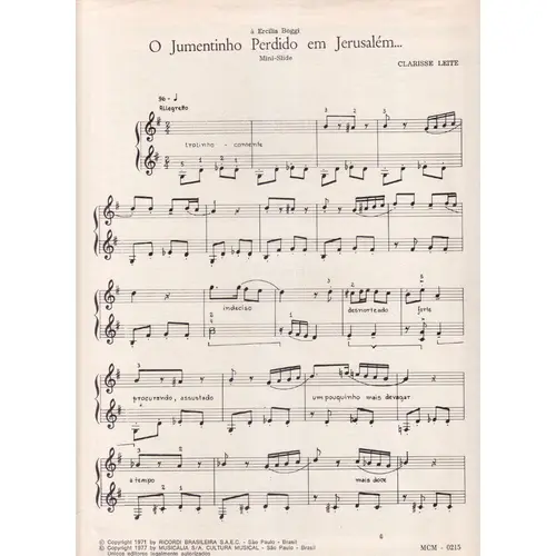 O Jumentinho Perdido Em Jerusalem