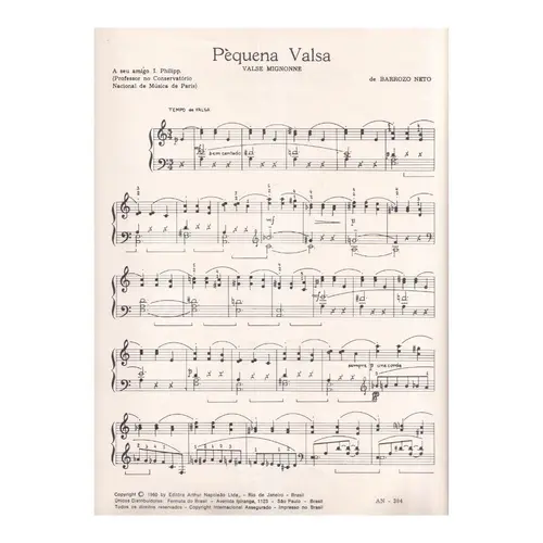 Pequena Valsa  (Edição Antiga)