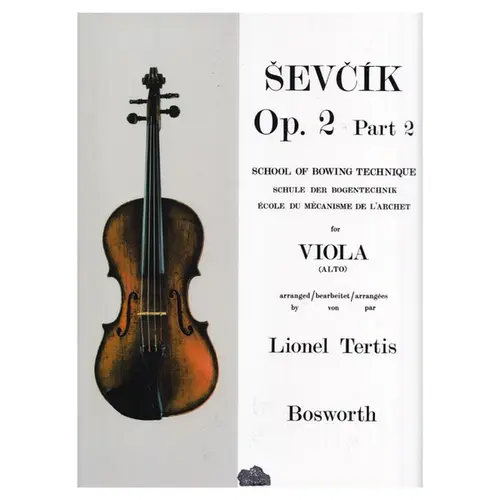 School Of Bowing Technique - Op.2 Vol.2 - Viola