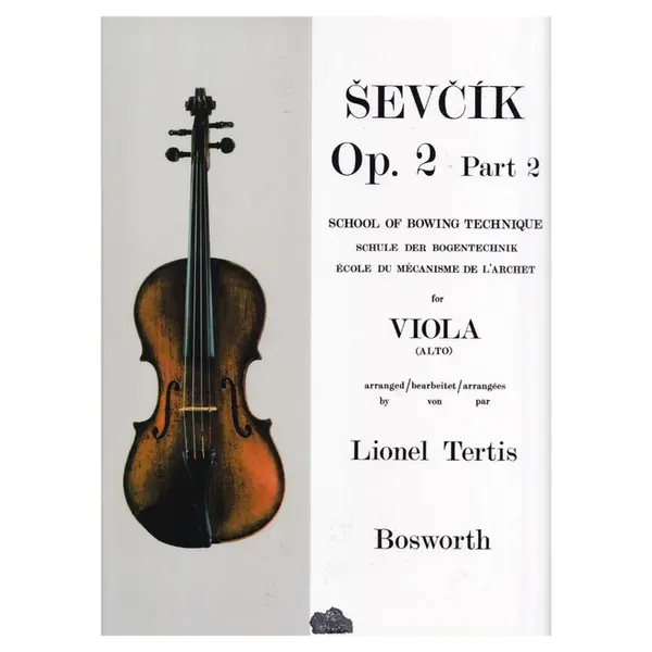 School Of Bowing Technique - Op.2 Vol.2 - Viola