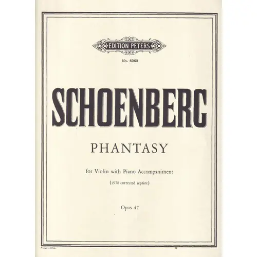 Phantasy For Violin - Op.47