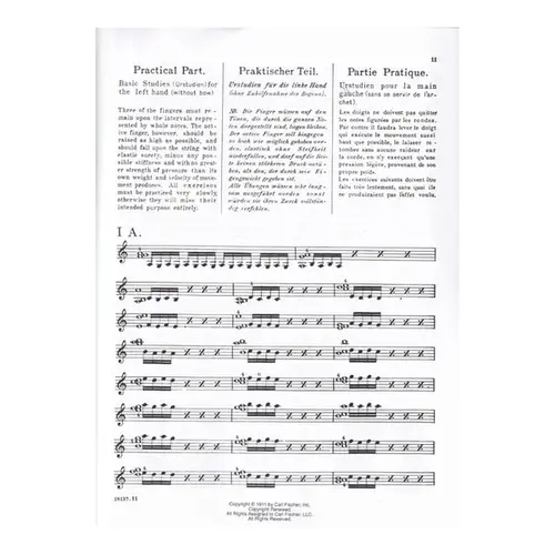 Urstudien (Basic Studies) For Violin