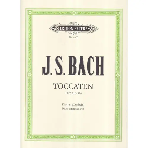 Toccaten BWV 910-916