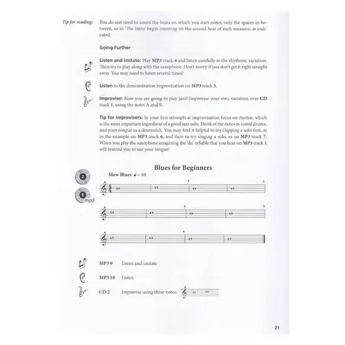 The Jazz Method For Sax Tenor