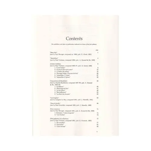 Songs (1880-1904)