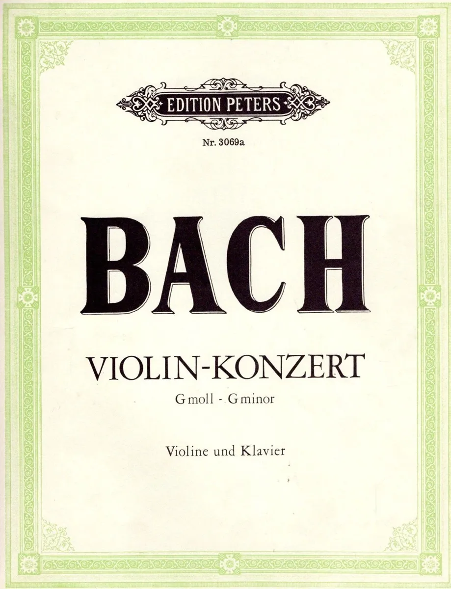 Violin-Konzert G Moll
