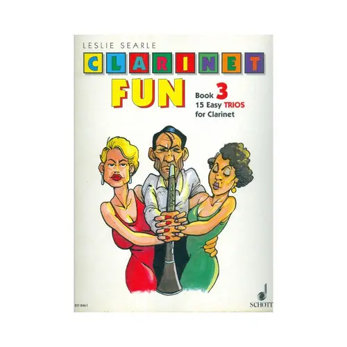 Clarinet Fun - Vol.3 - 15 Easy Trios