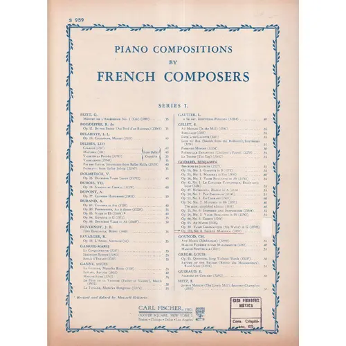 Fourth Mazurka - Op.103 N.4   (Edição Antiga)