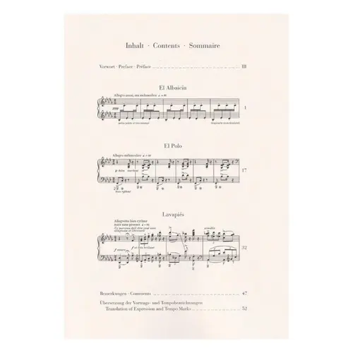 Iberia - Three Book - Urtext