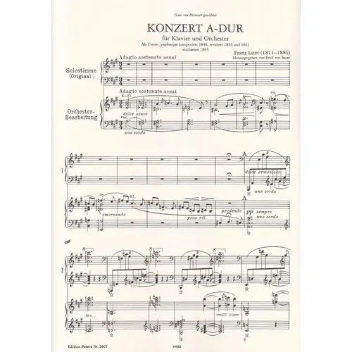 Konzert Nr.A Dur - 2 Pianos/ 4 Hands