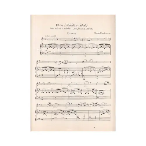 Kleine Melodien-Schule - Op.123  Vol.1  (Edição Antiga)