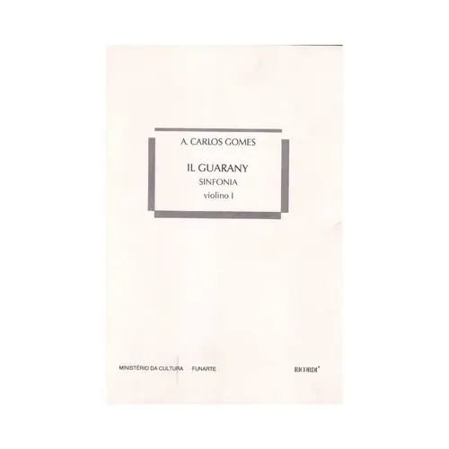 Il Guarany - Sinfonia para orquestra (Partes)