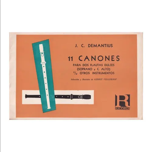 11 Canones Para Dos Flautas Dulces