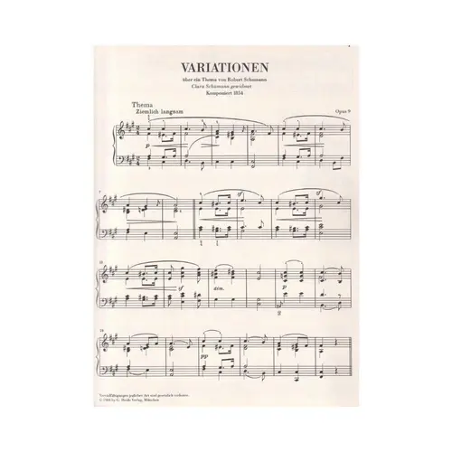 Piano for Variations