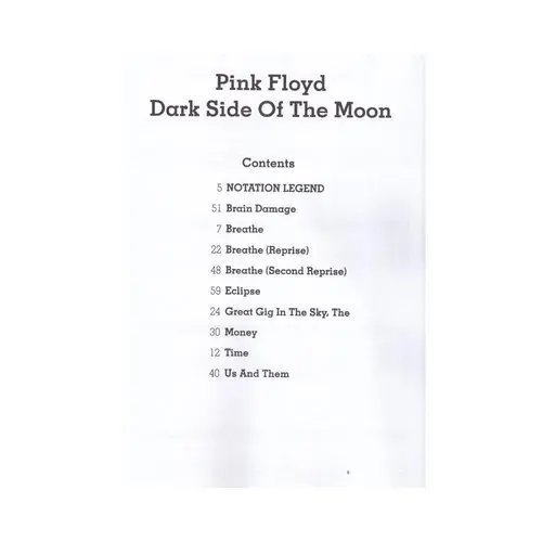 Dark Side Of The Moon - Bass