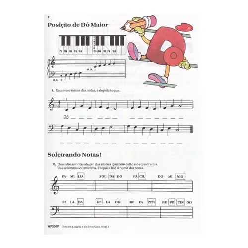 Bastien Piano Basico - Teoria Nivel 1