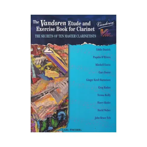 The Vandoren Etude And Exercise Book For Clarinet - The Secret Of Ten Masters Clarinetists