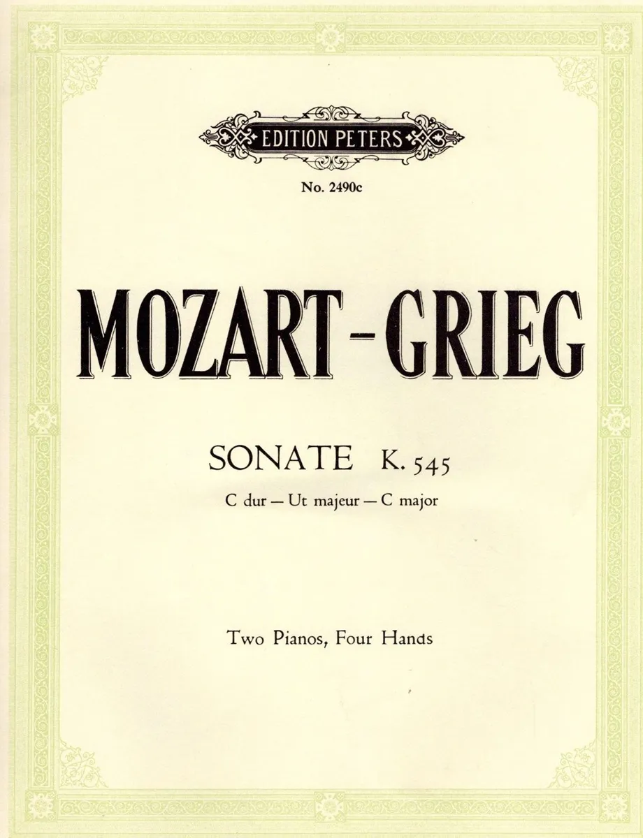 Sonate C Dur - Kv 545 (Piano-2)