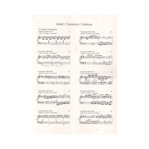 Kleine Praludien ( Little Preludes )