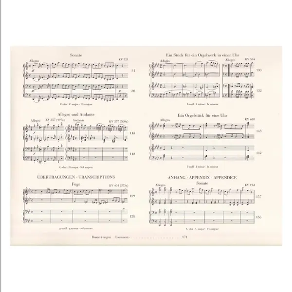 Werke Fur Klavier Zu Vier Handen