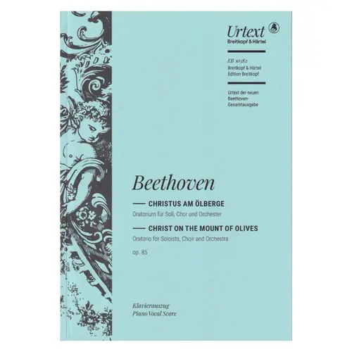 Christ on the mount of Olives Op.85 - piano vocal score