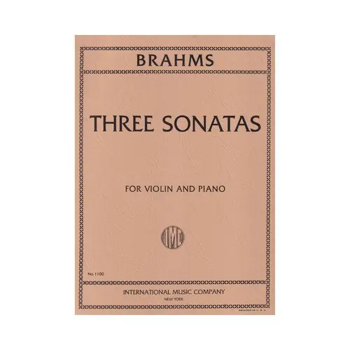 Three Sonatas For Violin And Piano