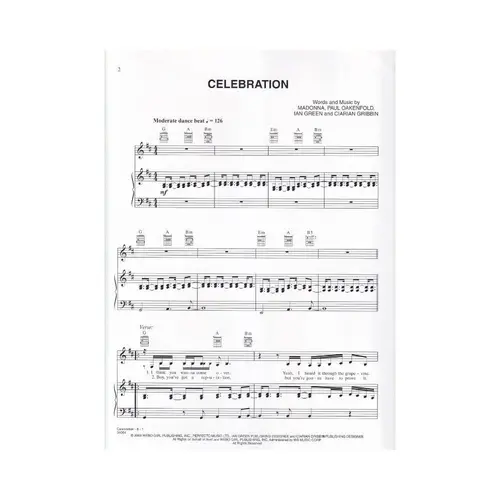 Celebration - Madonna