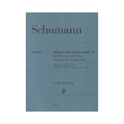 Adagio And Allegro Op.70 - Version For Violoncello E Piano
