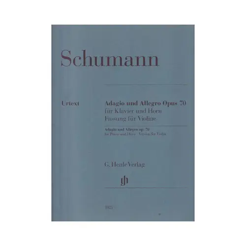 Adagio And Allegro Op.70 - Version For Violin And Piano