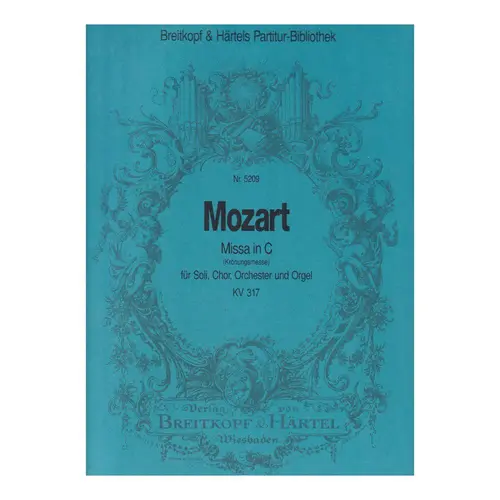Missa in C KV 317 - Coronation Mass (Score)