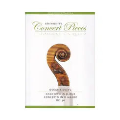 Concerto in D major Op.36 for violin - Barenreiter´s Concert Pieces