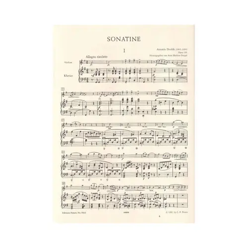Sonatine G Dur - Op.100 - Inclui CD