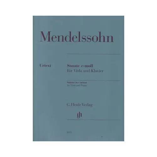 Sonate C Moll Fur Viola Und Klavier - Urtext