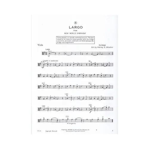 Solos For Strings - Viola Solo (First Position)
