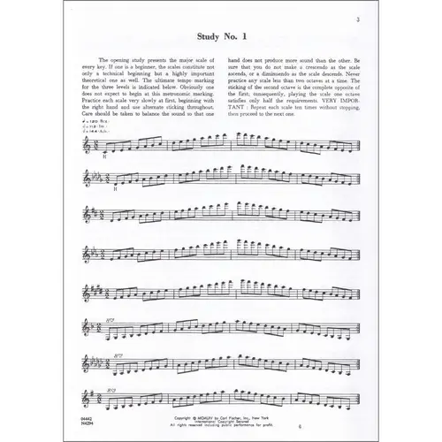 Mallet Technique - 38 Studies For Xylophone, Marimba And Vibraphone