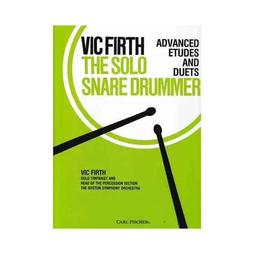 The Solo Snare Drummer  - Advanced Etudes And Duets - Vic Firth